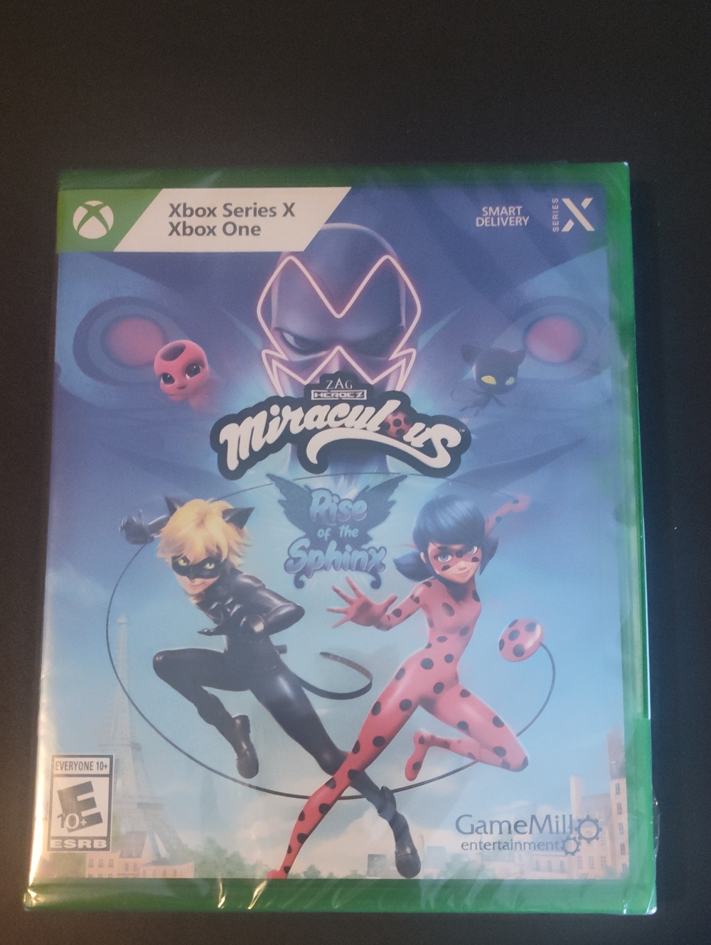 Microsoft Xbox Miraculous: Rise of the Sphinx - Blue & Green Cover